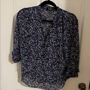 a.n.a Women's Multicolor Patterned Blouse
